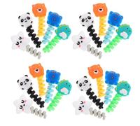 KALLORY Protecteur de Câble en Silicone Style Simple Lot de 50 Pièces pour Prolonger la Durée de Vie des Câbles D'écouteurs et Chargeurs Couleur Aléatoire Appareils