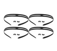 KALLORY Sangle de Masque de Plongée en Silicone 4pcs avec Boucle de Rechange, Sangle de Maintien Antidérapante pour Lunettes de Piscine, Accessoire pour Fête