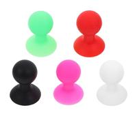 KALLORY Support de Téléphone Portable Matériau Souple et Antidérapant Forme Pieuvre en Silicone 5pcs, Bras de Support Pratique Couleur Aléatoire pour Smartphone, pour