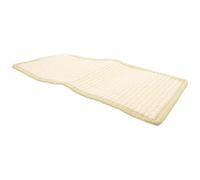 KALLORY Tapis à Griffer en Sisal Résistant pour Chat, Protection Canapé et Meubles, Forme Rectangulaire Beige, pour Maison et Dortoir, Satisfait Instincts Naturels