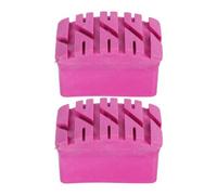 KALLORY Tapis Antidérapants en Caoutchouc Lot de 2 pour Pieds d'Échelle Escabeaux et Échelles Lit Dortoir Embouts Isolants