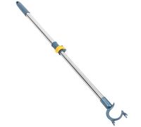 KALLORY Tringle à Vêtements Barre à Linge Rétractable Télescopique en Aluminium et Acier Inoxydable, Portable et Robuste Longueur 64-101 Cm Couleur Aléatoire pour