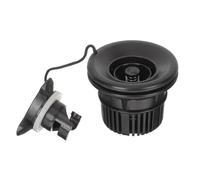 KALLORY Valve de Kayak Gonflable à 6 Trous, Noir PVC pour Bateau et Canoë | Ressort et Écran Inclus, Sécurité Renforcée, Dégonflage Facile, Anti-débris
