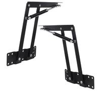 KALLORY Vérins Pneumatiques Lot de 2 pour Table Basse Réglable Tige Stable en Fer pour Meubles de Bureau et Salon