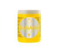 Kallos Masque capillaire Banane – Complexe multivitaminé pour cheveux secs – 1000 ml