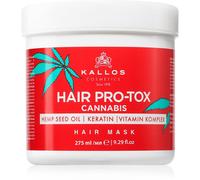 Kallos Hair Pro-Tox Cannabis masque cheveux régénérant à l'huile de chanvre 275 ml
