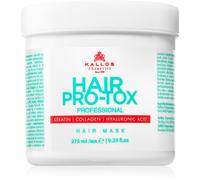 Kallos Hair Pro-Tox masque pour cheveux fragiles et abîmés à l'huile de coco, acide hyaluronique et collagène 275 ml