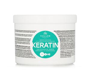 Kallos Keratin Mask With Keratin And Milk Protein 500 ml