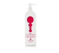Kallos KJMN Professional Luminous Shine shampoing brillance pour cheveux secs et sensibilisés 1000 ml