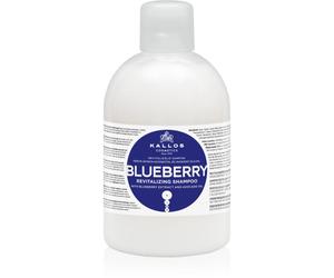 Kallos KJMN Professional Blueberry shampoing rénovateur pour cheveux secs, abîmés et traités chimiquement 1000 ml