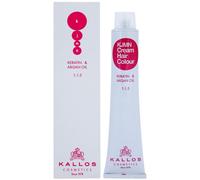 Kallos KJMN Professional Cream Hair Colour Keratin & Argan Oil coloration cheveux à la kératine et huile d'argan teinte 6.7 Walnut 100 ml