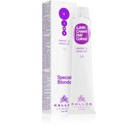 Kallos KJMN Professional Cream Hair Colour Keratin & Argan Oil coloration cheveux teinte 12.8 Special Ultra Pearl Blond 100 ml