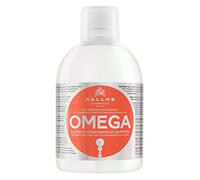Kallos Omega Rich Repair Shampoo 1 l pour tous types de cheveux, avec application facile, routine cheveux pratique