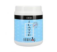 Kallos Serical Creme Al Latte Masque capillaire pour cheveux abîmés chimiquement, 1000ml