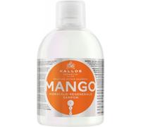 Kallos Shampooing réparateur à la mangue Shampooing nourrissant pour cheveux secs et abîmés 1000 ml