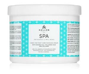 Kallos Spa crème de massage mains et pieds 500 ml