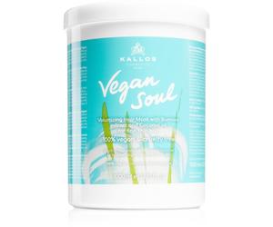 Kallos Vegan Soul Volumizing masque nourrissant pour le volume des cheveux 1000 ml