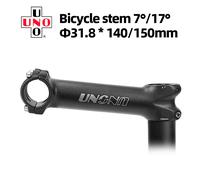 Kalloy UNO tige 7/17 longue tige de guidon de vélo 31.8mm vtt Table de vélo 140/150mm Extension de volant électrique de route pour vélo 31.8x140mm red 7