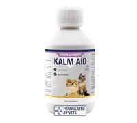 KalmAid pour chiens et chats - 250 ml | Soulagement de l'anxiété et du stress | Complément naturel apaisant pour les visites chez le vétérinaire, les voyages et le soutien comportemental
