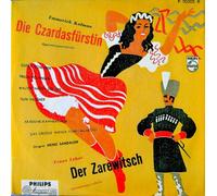 Kalman: DIE CZARDASFÜRSTIN. Lehar: DER ZAREWITSCH (10" Vinyl Schallplatte)