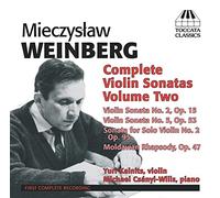 Kalnitscsanyiwills - Weinberg : Intégrale des Sonates pour Violon Vol.1