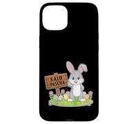 Kalo Pascha Grec Pâques Orthodoxe Pâques Grec Lapin Grec Coque pour iPhone 15 Plus