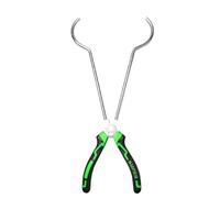 Kalokairi 1 pince à creuset, pour travail du métal, pince en acier inoxydable avec prise en main sûre et design à ressort, fabrication de bijoux, moulage et projets artistiques