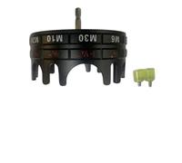 Kalokairi Clé à douille M30 et moins, foret à écrou à dégagement rapide, retrait rapide des boulons, perceuse électrique à douille réglable, noir