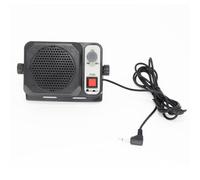 Kalokairi Enceinte Externe 1.5W avec Filtre Bruit et Interrupteur On/Off Jack 3.5mm pour Yaesu Kenwood pour Icom CB Ham Radios Noir