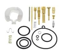 Kalokairi Kit de reconstruction de carburateur pour Honda Sportrax 90 TRX90 1999-2006, 1 jeu avec aiguilles de jet, jets principaux et lents, soupape à flotteur, 16155-GZ5-000