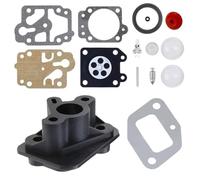 Kalokairi Kit de réparation carburateur pour 52CC, 43CC, TU26, BC430, CG330, CG520, GX25, GX35 - Compatible avec débroussailleuses, débroussailleuses, tronçonneuses, SRM260, TH34, WYL-240-1