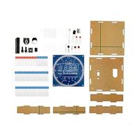 Kalokairi Lectronic Kit d'entraînement à la soudure avec boîtier transparent 5 V Affichage numérique Minuteur et fonctions d'alarme pour l'apprentissage électronique DIY Bleu