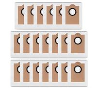 Kalokairi Lot de 20 sacs à poussière de rechange pour aspirateur robot Lefant M3 pour M3 Max avec sacs cylindriques