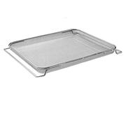 Kalokairi Panier de barbecue de rechange en acier inoxydable pour Ninja Foodi DT200, 366 x 290 x 30 mm, réutilisable, anti-adhésif, argenté