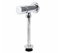 Kalokairi Vanne de chasse d'urinoir manuelle avec arrêt automatique temporisé - Économie d'eau - Construction en alliage - Pour toilettes publiques et salles de bains