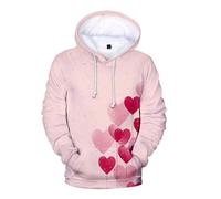 KaloKLU Hoodie Femmes Hommes Mode Chapeau Vêtements Hoodies Cœur Manteau Sport Chapeau Veste Sport Unisex Couples