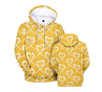 KaloKLU Hoodie Femmes Hommes Mode Chapeau Vêtements Hoodies Cœur Manteau Sport Chapeau Veste Sport Unisex Couples