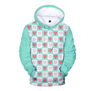 KaloKLU Hoodie Femmes Hommes Mode Chapeau Vêtements Hoodies Cœur Manteau Sport Chapeau Veste Sport Unisex Couples