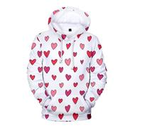 KaloKLU Hoodie Femmes Hommes Mode Chapeau Vêtements Hoodies Cœur Manteau Sport Chapeau Veste Sport Unisex Couples