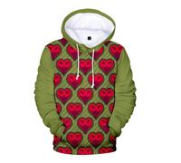 KaloKLU Hoodie Femmes Hommes Mode Chapeau Vêtements Hoodies Cœur Manteau Sport Chapeau Veste Sport Unisex Couples