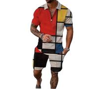 KaloKLU Polo à mailles à manches courtes Vêtements pour hommes modèles, 14, XXL