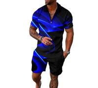 KaloKLU Polo à mailles à manches courtes Vêtements pour hommes modèles, 3, M