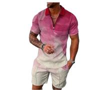 KaloKLU Polo Chemise à mailles à manches courtes Vêtements pour hommes Modèles tendance, 8, 4XL