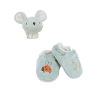 Kaloo Bracelet sonore et chaussons Souris Teddy Gris Enfants