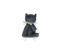 Kaloo Peluche Doudou Chamallow Chat – Mini, dès la naissance, fourrure soyeuse, bandana vert brodé