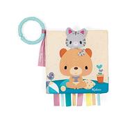 Kaloo - Choo - Livre d'Eveil en Tissu pour Bébé - Choo à la Maison - Eveil Sensoriel - Matière Très Douce - 14 x 14 cm - Dès la Naissance, K971801