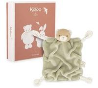 Kaloo - Doudou chiffon Ours Vert Beige