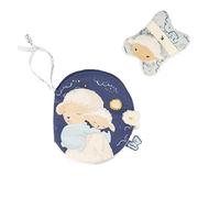 KALOO - Doux Sommeil - Mon Imagier Bébé - Livre Tissu Bébé + Mini Doudou Mouton - pour Le Rituel du Coucher - Raconter Une Histoire - 17 cm - Dès la Naissance, K221000