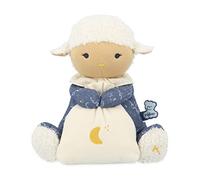 KALOO - Doux Sommeil - Veilleuse Mouton Nomade - Veilleuse Peluche pour Endormir Bébé - Boîtier Amovible et Rechargeable par USB - 20 cm - Dès la Naissance, K221006