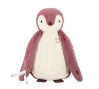 Kaloo Peluche enregistreuse Manchot 25 cm – Bruits blancs et enregistreur vocal – Rose pour enfants